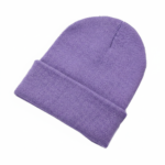 Knitted Hats Beanie Unisex Solid Autumn Winter Blank Cap - Image 3