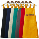 Full-Length Adjustable Apron With 2 Patch Pockets