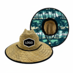 Custom Printed Summer Surfing Lifeguard Straw Sombrero Beach - Image 3