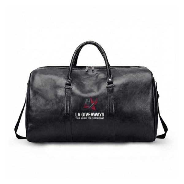 Sport Pu Leather Gym Duffle Travel Bag