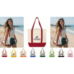 Canvas Tote Bag With Pockets