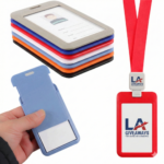 Working Badge Holder With Lanyard