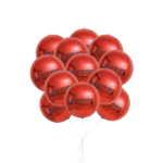 22 Inch Round Aluminum Foil Balloon Metallic Gold Balloons