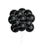 22 Inch Round Aluminum Foil Balloon Metallic Gold Balloons