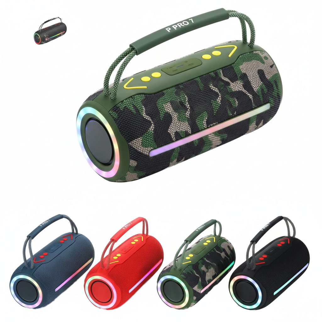 CE-SP-UZA-02 1 Hot-Selling Product P Pro7 Wired Speaker RGB Boombox Solo Sp - Image 1