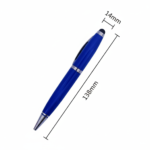 Metal Touch Pen Shape Custom Logo 1GB 2GB 4GB 8GB Pendrive - Image 6