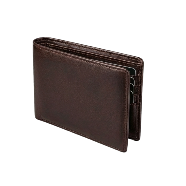 Genuine Leather Wallet for Men Bifold RFID Blocking