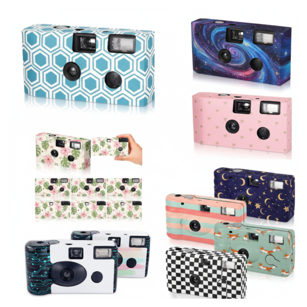 Retro Style Disposable Camera