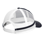 Port Authority Two-Stripe Snapback Trucker Embroidered Cap - Image 2