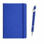 PU Soft Cover Notebook & Stylus Pen Set - Image 5