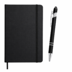 PU Soft Cover Notebook & Stylus Pen Set - Image 7