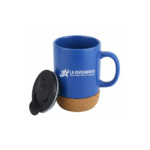 Insulated Cork Bottom Ceramic Coffee Mug 12Oz - Image 4