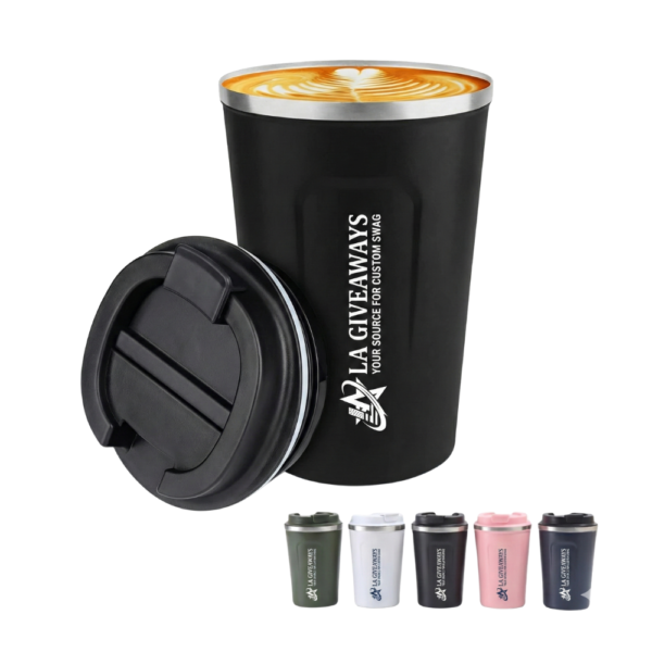 12 Oz Vacuum Insulated Coffee Travel Mug