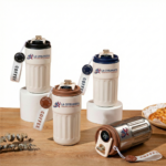 Stainless Steel Insulated Tumbler with Carrying Strap