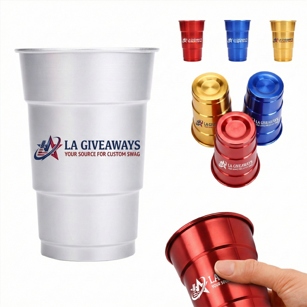 DW-MUG-SAM-02 16 Oz. Recyclable Aluminum Cup - Image 1