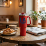 Customizable Stainless Steel Travel Mug for Corporate Gifting