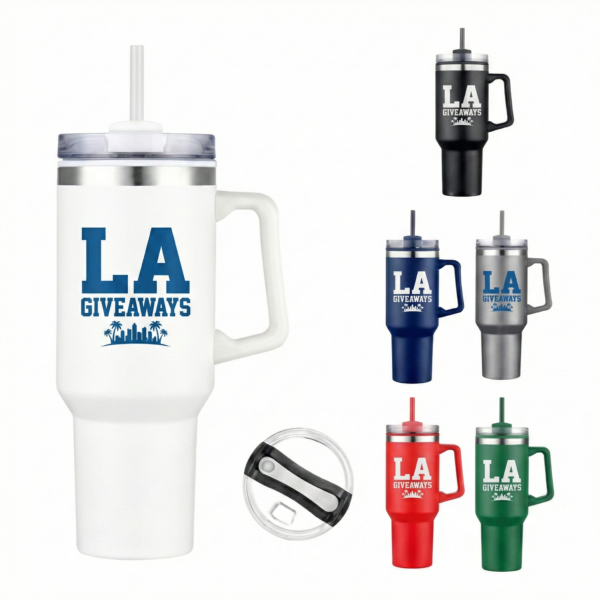 Customizable Stainless Steel Travel Mug for Corporate Gifting