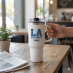 Customizable Stainless Steel Travel Mug for Corporate Gifting
