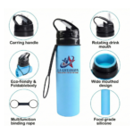 Reusable Drinking Water Bags Collapsable Water Bottles