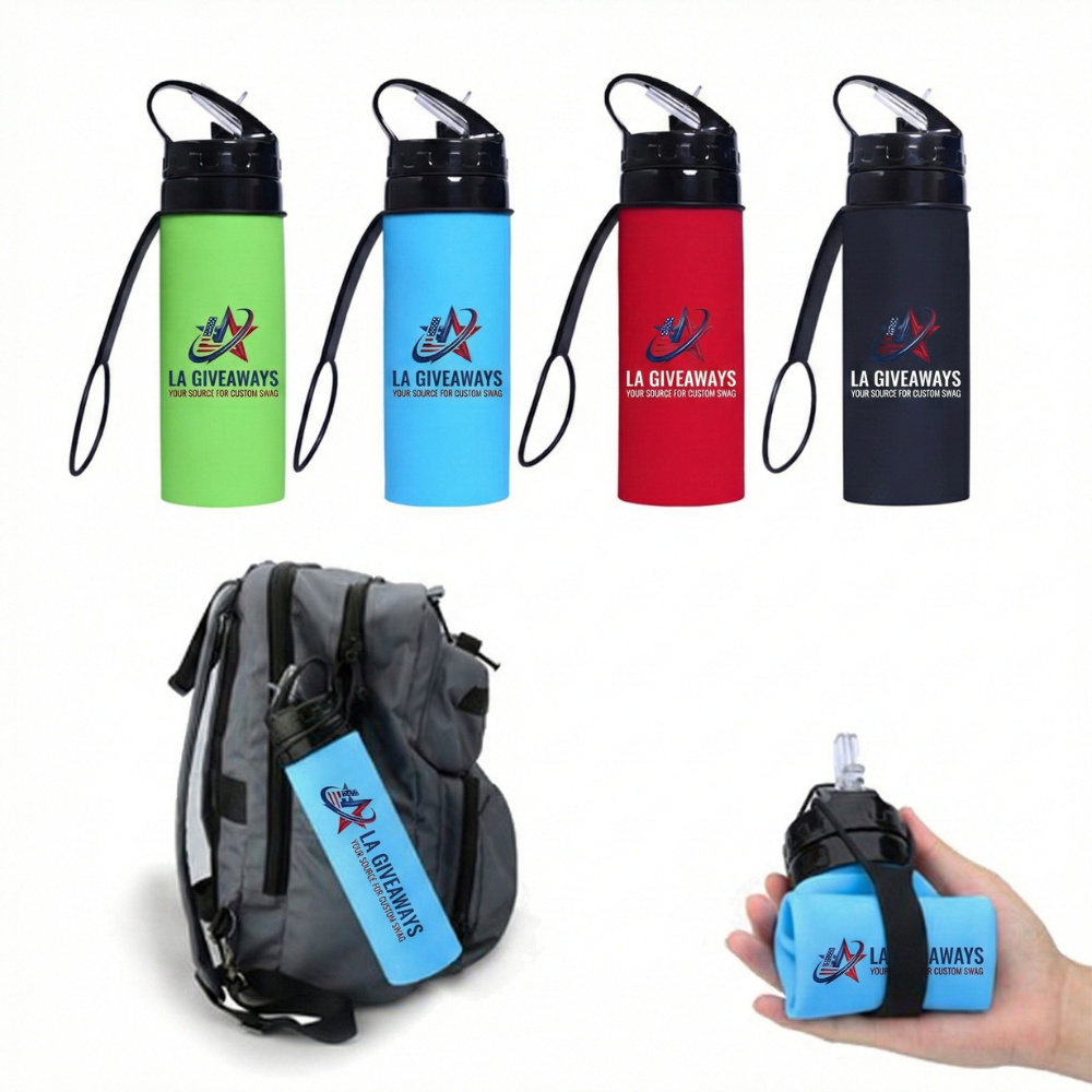 DW-WB-SAM-01 Reusable Drinking Water Bags Collapsable Water Bottles
