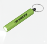 Custom Logo Printed Mini Cylinder LED Flashlight Key Tags Pr - Image 7