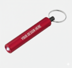 Custom Logo Printed Mini Cylinder LED Flashlight Key Tags Pr - Image 4