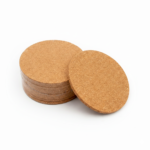 Natural Cork Board Coaster 10 Cm - Image 3