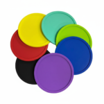 Waterproof 10cm Silicone Cup Mat Heat Resistant Coaster