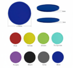 Waterproof 10cm Silicone Cup Mat Heat Resistant Coaster - Image 2