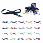 Nylon Lanyards with Metal Hook - Image 2