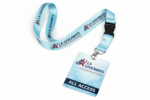 Full Color Event Badge With Lanyard