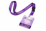 Full Color Event Badge With Lanyard - Image 4