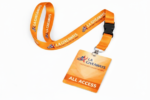 Full Color Event Badge With Lanyard - Image 3