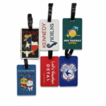 Rubber Passport Cover and Luggage Tag 3D Travel Tags - Image 2