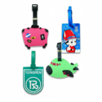 Rubber Passport Cover and Luggage Tag 3D Travel Tags - Image 3