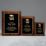 Noble Custom Cut Wooden Ornaments Achievement Award - Image 3