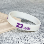 Custom Debossed Durable Sports Silicone Bracelet