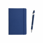 PU Soft Cover Notebook & Stylus Pen Set - Image 3