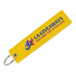 Double Sided Embroidered Woven Keychain - Image 5