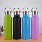 Custom Logo 500ml/750ml/1000ml Double Wall Stainless Steel V - Image 2