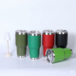 30oz Double Wall Blank Insulated Stainless Steel Tumblers - Image 4