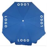 Custom Printed Advertising Brand Outdoor Beach Umbrella - Image 2