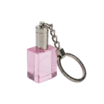 Crystal Custom Shaped Key Chains w/LED Light