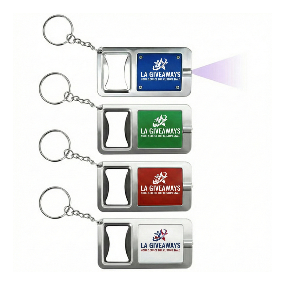 KC-KC-MARY-03 Bottle Opener With LED Light Keychain - Image 1