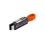 Magnetic Mini Charging Fabric 4 in 1 Keychain USB Cable