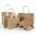Custom Designer Eco Friendly Design Jute Bag - Image 2