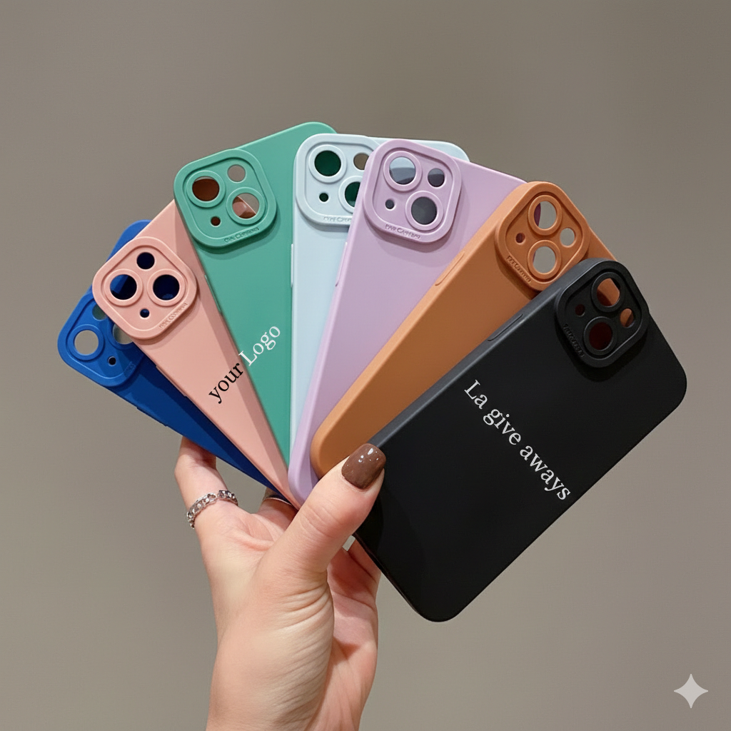 MB-Cov-Esh-02 Silicone Phone Cover for Iphone Mobile cover custom logo - Image 1