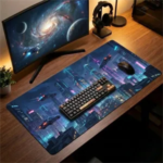 Custom Printed Cyberpunk Gaming Mouse Pad Desk Mat Pro PlusX
