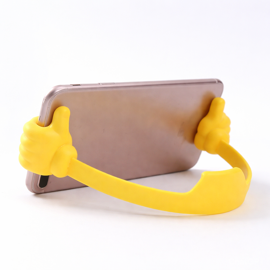 MS-stnd-Esh-02 Custom promotional Logo Thumb Phone Stand Holder - Image 1
