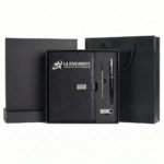 Customizable Notebook Gift Set with Engraved Logo